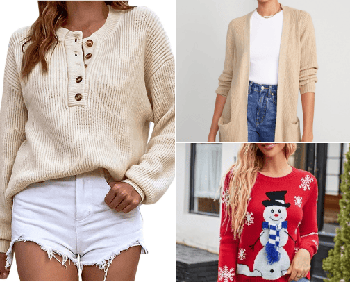 Comfy Sweaters cover photo collage