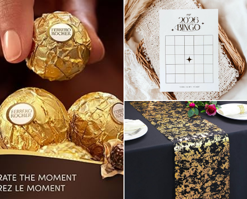 New Years Party Prep —2026 cover photo collage