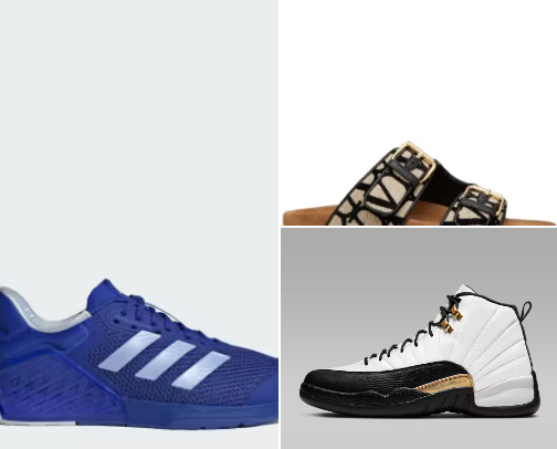 Shoe and slippers cover photo collage