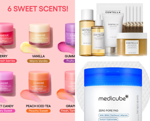 My favorite beauty recs cover photo collage