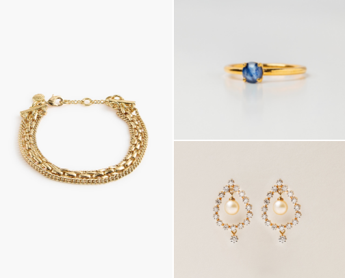 Jewelry I'm wearing cover photo collage