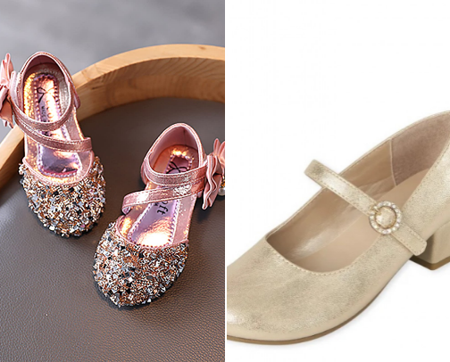 Fittable shoes for Baby girl cover photo collage