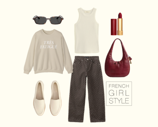French Girl Style — Très Fatigué But Make It Chic cover photo collage