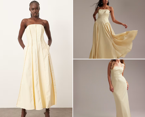 Season ‘25- wedding guest dresses 
🌼🌷💐 cover photo collage