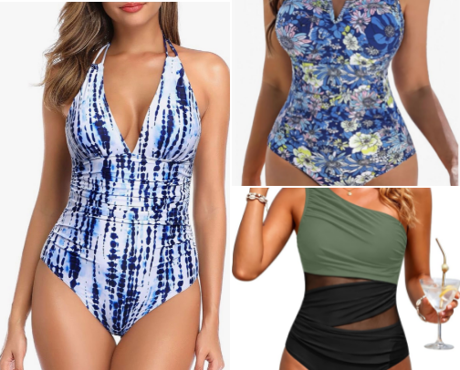 Bathing Suits from Amazon that Crush! cover photo collage