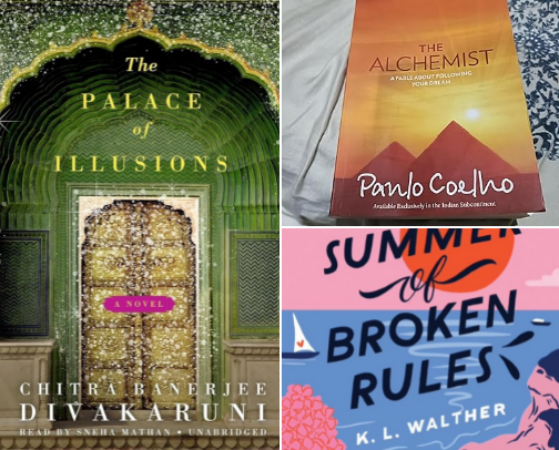 My favorite book recs cover photo collage