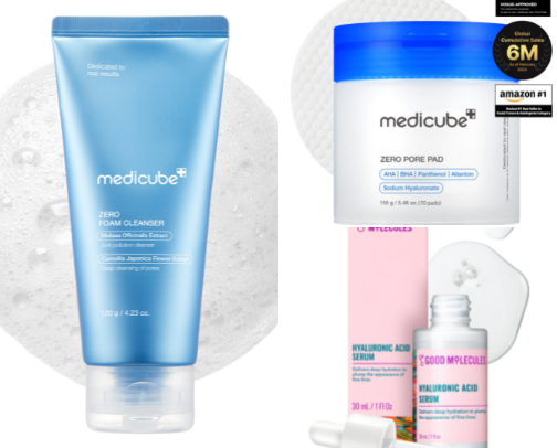What my skincare routine looks like cover photo collage