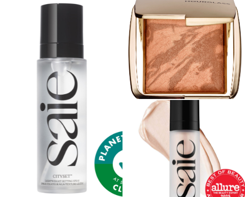 Everyday makeup favs cover photo collage