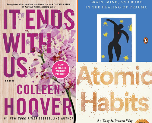 My favorite book recs cover photo collage