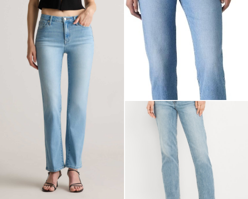 The Denim Edit cover photo collage