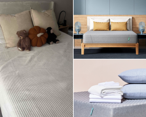 Everybody wants to sleep good- my go to essentials for a good nights rest 💤 cover photo collage