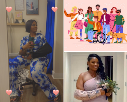 Accessibility Advocate | Designed for Everyone ♿️🦾👓👑 cover photo collage