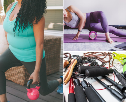 Get Active and Move More cover photo collage