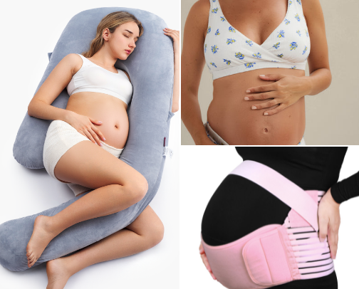 Pregnancy Must-Haves – Products That Made Pregnancy Easier cover photo collage