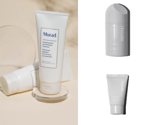 my skincare routine ✨🧴 cover photo collage