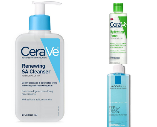 All about skincare cover photo collage