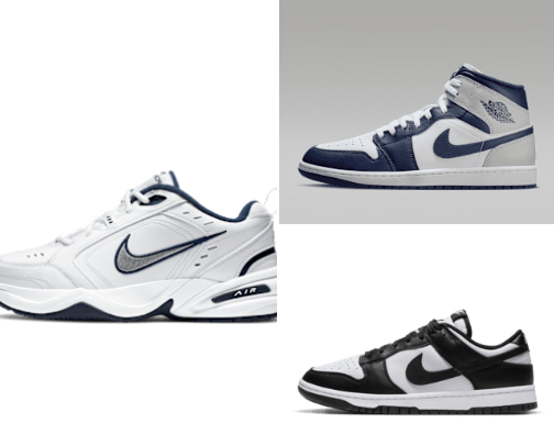 sneakers for traning and everyday cover photo collage