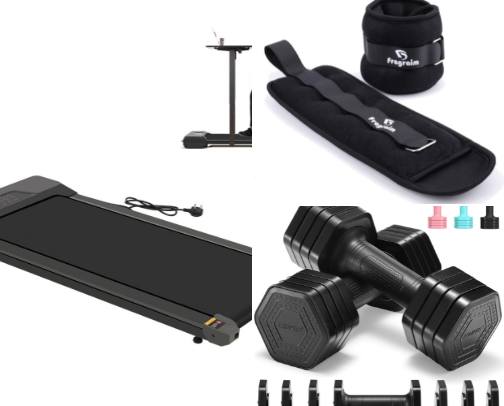 Gym equipment that gave me my results! cover photo collage
