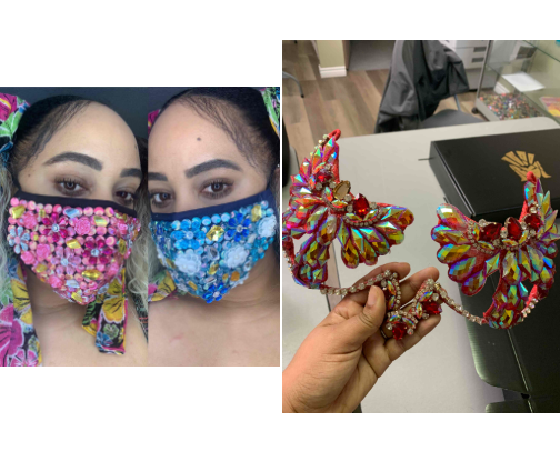 "Craft your jewel Out"-  Supplies must have for gem making. cover photo collage