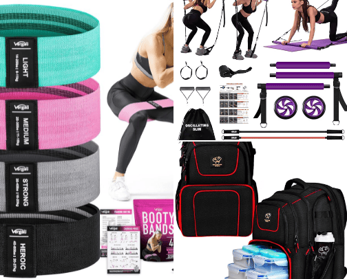 Fitness for people on the go cover photo collage