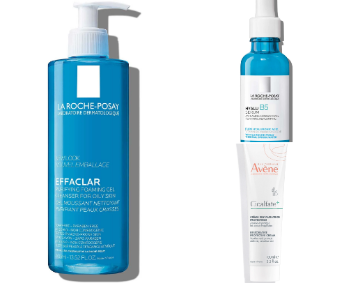 Essentials for acne prone skin cover photo collage