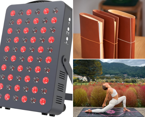 Daily Rituals for Mind, Body, Spirit cover photo collage