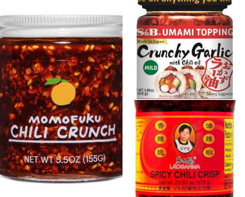 Chili Crunch Sriracha Best EVER! I love love love cover photo collage