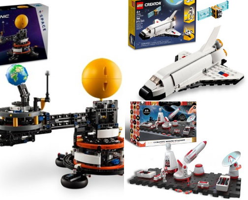Kinder Science: Space Exploration (Blossom and Root Curriculum) cover photo collage