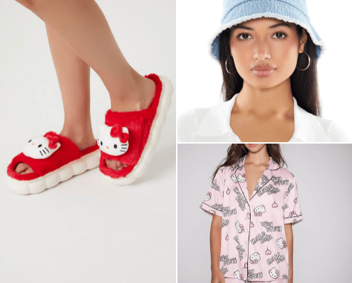 Hello Kitty finds💖 cover photo collage