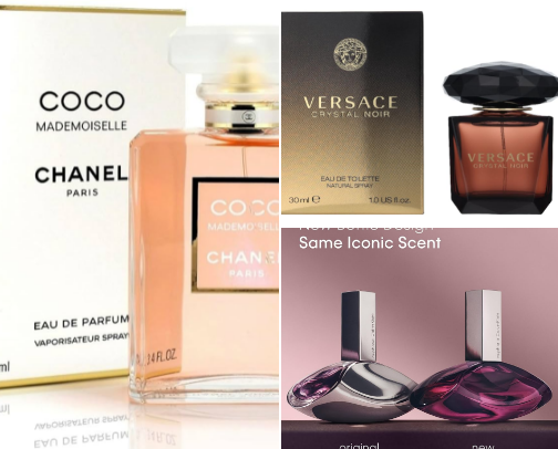 Perfumes that have received the most compliments cover photo collage