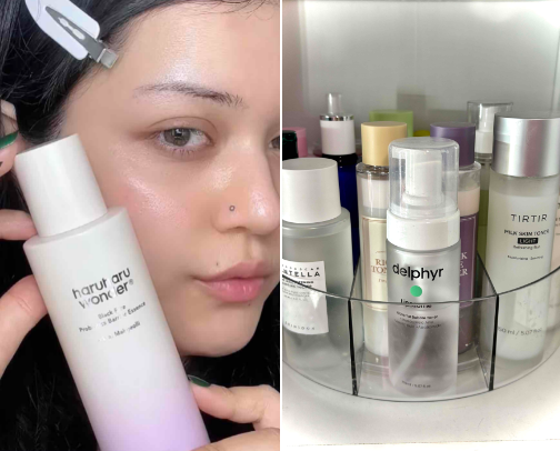 fav toners for skin flooding ✮⋆˙ (+essences) cover photo collage