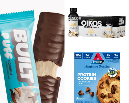 Healthy Girl snacky snacks cover photo collage