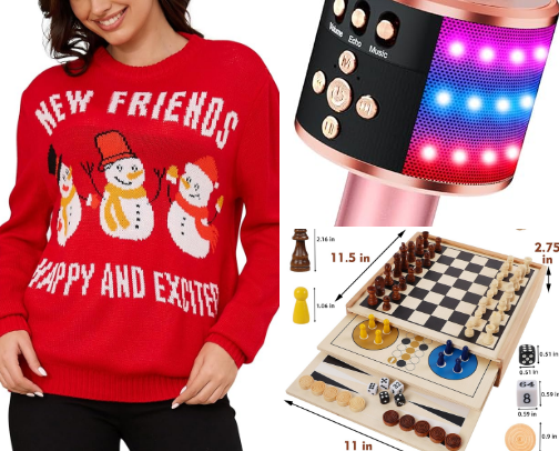 Top 10 Fun Christmas Gift Ideas for Friends cover photo collage