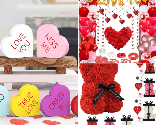 Valentine Offers cover photo collage