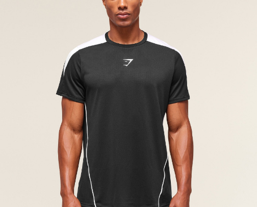 Gymshark arrival block t-shirt cover photo collage
