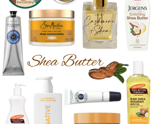 Shea Butter Body Care cover photo collage