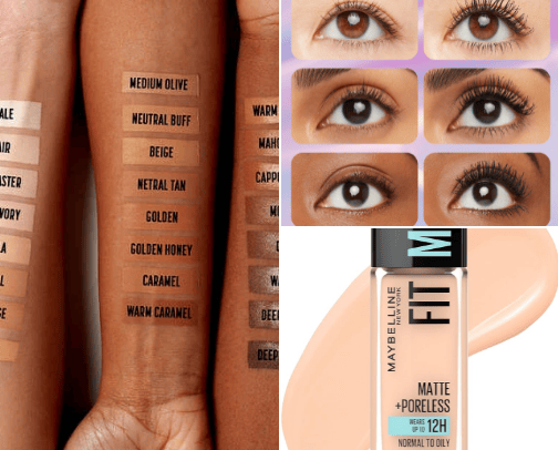 Must-Have Makeup for a Dewy, Satin, or Semi Matte Finish cover photo collage