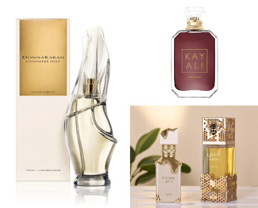 Latest fragrances for women cover photo collage
