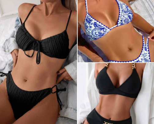 SHEIN SWIMWEAR 👙 cover photo collage