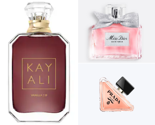 Luxury Fragrance cover photo collage