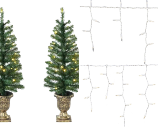 Holiday decor cover photo collage