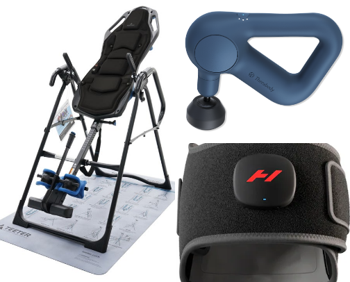 Skip the Chiropractor: Medical-Grade At-Home Back Pain Relief That Works cover photo collage