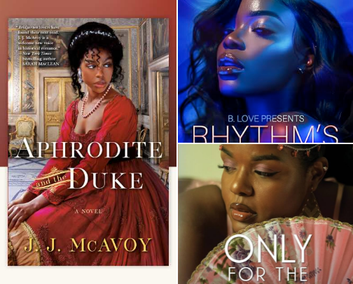 Black Romance cover photo collage