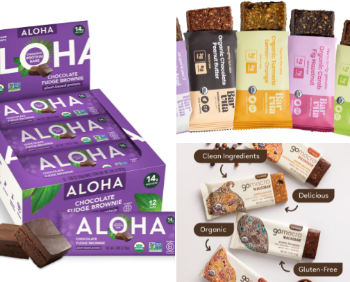 Protein packed bars and powders for Vegans! cover photo collage