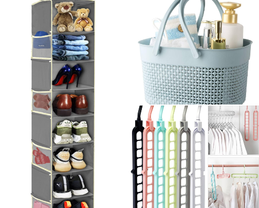 Dorm essentials! cover photo collage