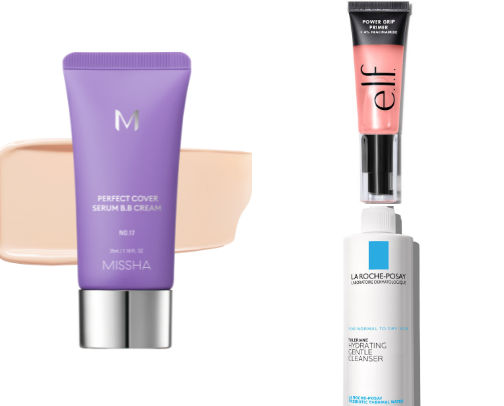 My favorite beauty products cover photo collage