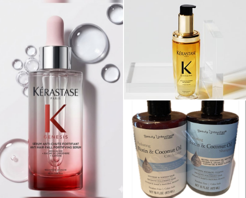 Hair Care Beauty Recs cover photo collage