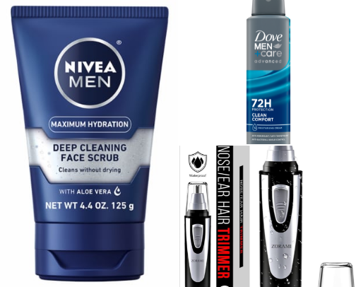 Self Grooming Essentials for the Guys cover photo collage