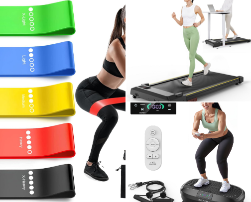 Fitness Must haves cover photo collage