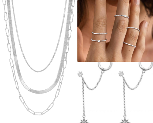 Elegant & Luxurious:
“Elevate every moment—because timeless beauty deserves timeless jewelry.” cover photo collage